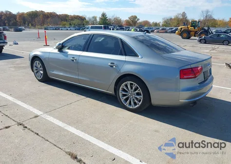 2012 Audi A8 L 4.2 из США, поврежденный, VIN WAURVAFD8CN028691